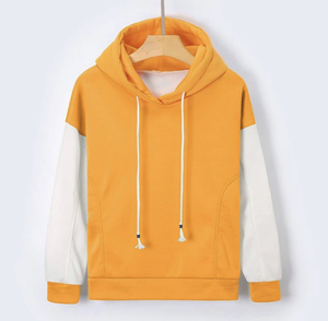 Sweat-shirts à capuche pour hommes en molleton 100% coton, coupe classique, couleur unie, style décontracté, vente en gros, tendance 2026 - Product Image 1