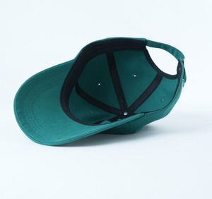 Casquette de baseball unisexe à 6 panneaux, couleur unie, en coton, style décontracté, fermeture ajustée à l'arrière, taille adulte 58-60CM - Product Image 4