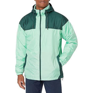 Veste coupe-vent légère et imperméable pour homme, à capuche, pour le sport en plein air, style décontracté, blocs de couleur, fine, résistante au vent, pour la randonnée - Product Image 1