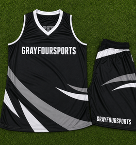 Tenue de compétition de basketball Rexfit, vêtements d'équipe athlétique personnalisés, 100% polyester respirant, kit de basketball unisexe, maillot - Product Image 4