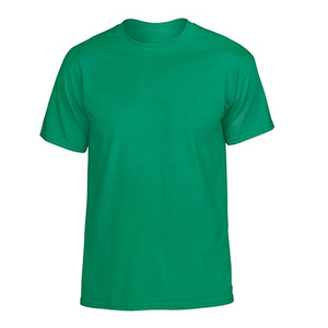 เสื้อยืดผู้ชายสีพื้น ผ้าฝ้ายถัก 100% ทรงปกติ คอกลม แขนสั้น สวมใส่สบาย ระบายอากาศได้ดี - Product Image 3