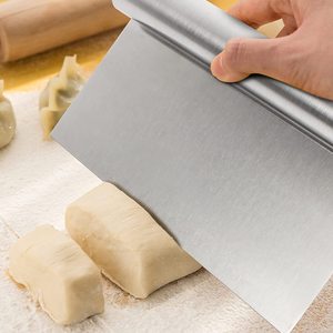 Offre Spéciale : Coupe-pâte en Acier Inoxydable pour Pain et Pizza – Grattoir à Pâte Métallique de Qualité Commerciale pour la Cuisson - Product Image 4
