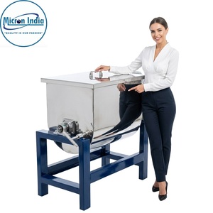Mezcladora Industrial de Acero Inoxidable Micron India 440V para Mezclar Masa, Pasta y Polvo, Apta para Alimentos, Productos Químicos y Bebidas Carbonatadas, 1 Año de Garantía - Product Image 4