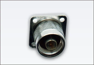 N Male Plug Square Flange 4 Hole Panel Mount Connector 50 Ohm RF Coaxial <b>Adapter</b> Chassis Mount <b>Wireless</b> Antenna Terminal Port - Product Image 5