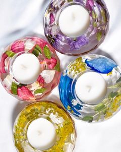 Stylish <b>Resin</b> Candle Holder For Wedding Decoration Romantic Table Setup And Premium Home Accessories - Product Image 1