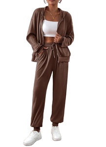 Conjuntos Deportivos con Capucha para Adultos, Ropa Casual Unisex, Conjuntos Deportivos de Felpa con Cremallera, Sudadera con Capucha y Pantalones Jogger para Hombre 2026 - Product Image 4