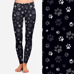 Leggings de yoga sans couture en polaire épaisse pour femme, confortables et décontractés, coupe mi-haute, pour la gym, logo personnalisable, faible MOQ – Offre Spéciale - Product Image 4