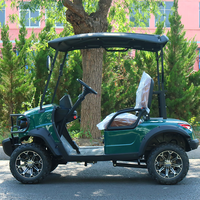 Voitures de golf électriques 4 roues 2 places, exportées de Chine, fournies par l'usine Haike – Nouveaux véhicules électriques