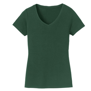 Camisetas Lisas con Cuello en V Profundo para Mujer al por Mayor, Camisetas de Alta Calidad 100% Algodón con Cuello en V, el Mejor Estampado para Camisetas de Mujer - Product Image 5