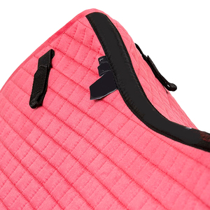 Tapis de selle en mousse extra douce de qualité supérieure, personnalisable, en satin, pour dressage et saut d'obstacles, soins équins, multicolore, confortable - Product Image 3