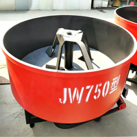 Bétonnière de type panier JW750 750L pour machine à fabriquer des briques