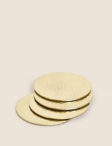 Contemporary Stainless Steel <b>Drink</b> <b>Coasters</b> Designed for Modern Kitchens Luxury Homes and Office Spaces - Product Image 6