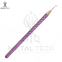 Aiguilles de ventilation professionnelles en acier inoxydable et laiton, durables et légères, pour perruques Lace Front et outils de pose de toupets