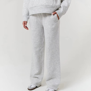 Conjunto Deportivo de 2 Piezas para Mujer, Otoño Invierno, Sudadera con Capucha y Pantalones Deportivos, Ropa Deportiva Urbana, con Logotipo Personalizado - Product Image 5