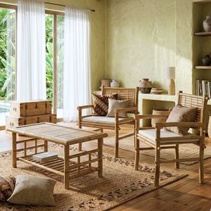 Hot Sale Handmade <b>Bamboo</b> <b>Table</b> Eco Friendly Natural Furniture Wholesale Supplier Exporter - Product Image 4