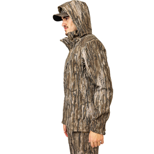 Vêtements de chasse pour hommes, vêtements imprimés camouflage, résistants à l'eau, à l'abrasion et aux déchirures, veste de chasse au canard et au cerf - Product Image 5