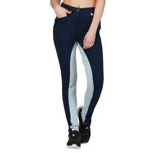 Ropa Ecuestre al por Mayor 2026: Pantalones de Montar de Silicona de Asiento Completo, Jodhpurs y Leggings con Cierre de Botones - Product Image 5