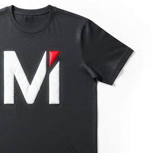 T-shirt personnalisé en gros avec impression en relief, faible MOQ, sérigraphie, mélange coton-élasthanne unisexe, toucher doux, streetwear homme - Product Image 2