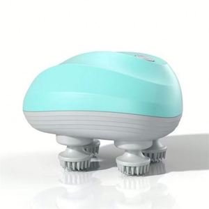 Best Selling Eco-Friendly OEM Waterproof Silicone <b>Head</b> <b>Massager</b> Custom Logo <b>Electric</b> Hair Scalp for Pressure Relief - Product Image 3