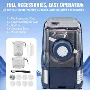 Macchina Elettrica per Pasta 150W, 8 Forme di Pasta, 4 Modalità Intelligenti, Capacità 500g di Farina, Macchina Automatica Portatile per Fare la Pasta - Product Image 6