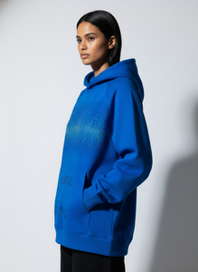 Sudadera con Capucha Premium Personalizada con Pedrería para Hombre, 500 g/m², Felpa Francesa, Corte Holgado, Lavado Ácido, Estilo Urbano, Peso Pesado, OEM - Product Image 4