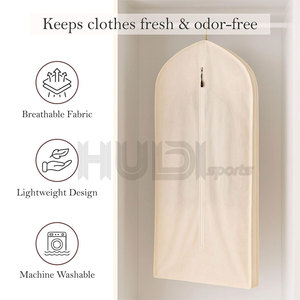 Elegante bolsa para ropa, trajes, camisas, abrigos, vestidos, fácil de transportar, para viajes, hogar, hotel, oficina. - Product Image 3