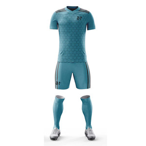 Ensemble d'uniformes de football et de rugby, nouveau style, grande taille, en maille respirante, pour équipes et clubs, avec logo personnalisé OEM - Product Image 2