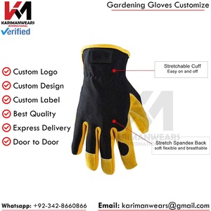 Gants de jardinage OEM ODM Fabricant de gants de travail de protection Logo personnalisé Vente en gros Fournisseur direct d'usine Exportation - Product Image 5