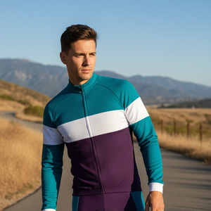 Uniforme de Ciclismo Transpirable de Secado Rápido al por Mayor, Ropa de Ciclismo de Manga Corta, Precio de Fábrica, Conjunto de Ropa de Ciclismo Personalizada - Product Image 5
