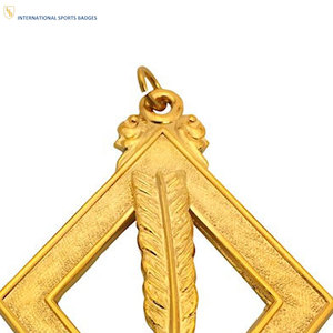 Bijoux de régalia maçonnique brodés personnalisables de haute qualité pour programmes cérémoniels, réunions et rassemblements – Vente en gros - Product Image 3