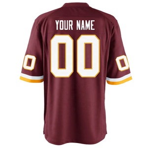 Uniformes de Fútbol Americano Sublimados con Gráficos Personalizados, Camisetas Deportivas Ligeras de Malla, MOQ Bajo, Poliéster Resistente, Pantalones Cortos Estampados - Product Image 5