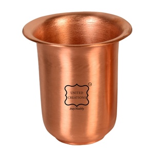 แก้วทองแดง10 Oz มอสโกมิวล์สำหรับปาร์ตี้และ Gifting,แก้วทองแดงผิวด้านสำหรับใส่น้ำดื่ม - Product Image 1