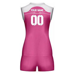 Nuevo Conjunto Deportivo Transpirable Estampado 100% Poliéster, Uniforme de Voleibol Personalizado con Pantalones Cortos para Adultos - Product Image 3