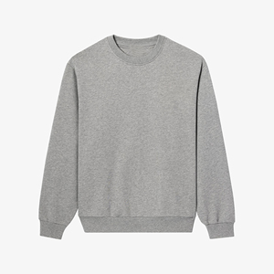 High Quality Fleece Sweatshirt Custom Design Long Sleeve Comfortable Daily Wear - Product Image 3