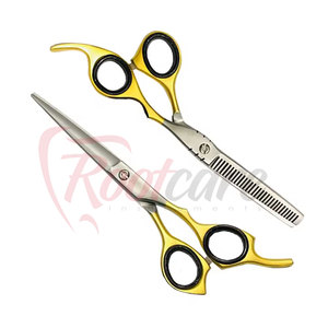 Coffrets de ciseaux de barbier de qualité supérieure, outils de coiffure professionnels à bords lisses pour le toilettage - Product Image 5