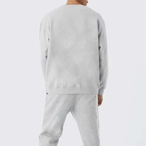 Sweat-shirts à capuche personnalisés avec logo frontal pour hommes - Conception 2-en-1 en tissu respirant polyester/coton, coupe ample - Product Image 2