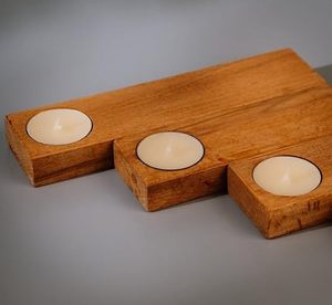 Gabinete de Templo Cilíndrico de Madera de Teca Marrón Tallado a Mano, Decoración para el Hogar, Forma Hexagonal, Ecológico y Duradero, 28x28x50 cm, Aqudus - Product Image 3