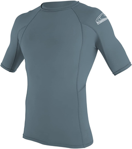 Vente en gros OEM de Rash Guards de compression unis pour hommes, basiques, à manches courtes, UPF 50+ - Product Image 2