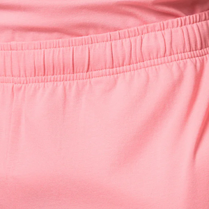 <b>Mens</b> Solid Eco-Friendly Pink Jersey <b>Shorts</b> <b>Elastic</b> <b>Waist</b> Casual Athletic Gym Running Fitness Summer Sports Activewear Quick Dry - Product Image 3