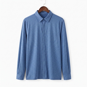 Chemise à manches longues pour homme, protection solaire UPF, légère, décontractée, pour l'extérieur, OEM ODM, vente en gros, usine, marque privée - Product Image 4