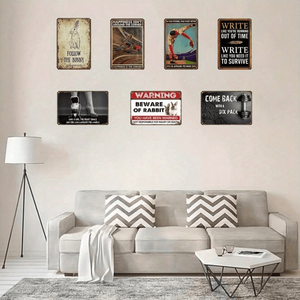 CIFbuy Plaque en aluminium vintage amusante TikTok pour service de retrait Temu 20,3x30,5cm - Product Image 5