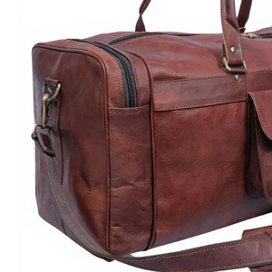Nouveauté Sac de sport de haute qualité en cuir PU pour activités de plein air, sac de voyage avec compartiment à chaussures, sac de sport de haute qualité - Product Image 3