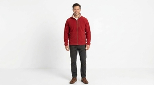 Veste polaire décontractée pour homme, entièrement zippée, chaude, col montant, douce, vêtement d'extérieur pour l'hiver, fournisseur personnalisé - Product Image 2