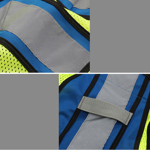 Chaqueta de Trabajo Unisex de Alta Visibilidad para Electricistas, Reflectante, con Detección de Agujas, Impresión en Relieve, Bolsillo para Llaves - Product Image 6