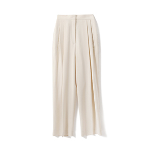 Pantalones Casuales de Color Sólido para Mujer, al por Mayor, de Poliéster, Cintura Alta, con Botones y Cremallera, Largos, para Oficina, Primavera y Otoño, Ropa Elegante - Product Image 6