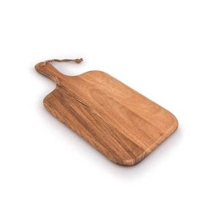 Planche à découper en bois faite à la main pour la cuisine, planche à découper en bois naturel pour légumes, fruits, viande et aliments de tous les jours - Product Image 4