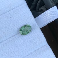Saphir vert naturel, pierre précieuse non montée, origine Madagascar, qualité facettée, pour la fabrication de bijoux, vente en gros