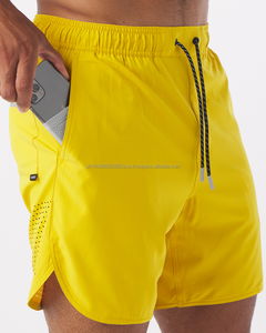 กางเกงขาสั้นผ้าไนลอนขนาด5นิ้วสำหรับออกกำลังกายแบบคาร์ดิโอกางเกงขาสั้นสำหรับออกกำลังกายฟิตเนสออกกำลังกาย - Product Image 4