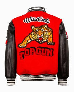 Custom Baseball Letterman Varsity <b>Jacket</b> High Quality Varsity <b>Jacket</b> Men Chenille Embroidery Leather Sleeves - Product Image 3