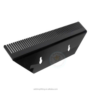 Custom Logo <b>White</b> Acrylic Wall Rack Stand Hair Extension Wig Holder for Commercial Use - Product Image 6